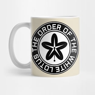 Leaf white star Mug